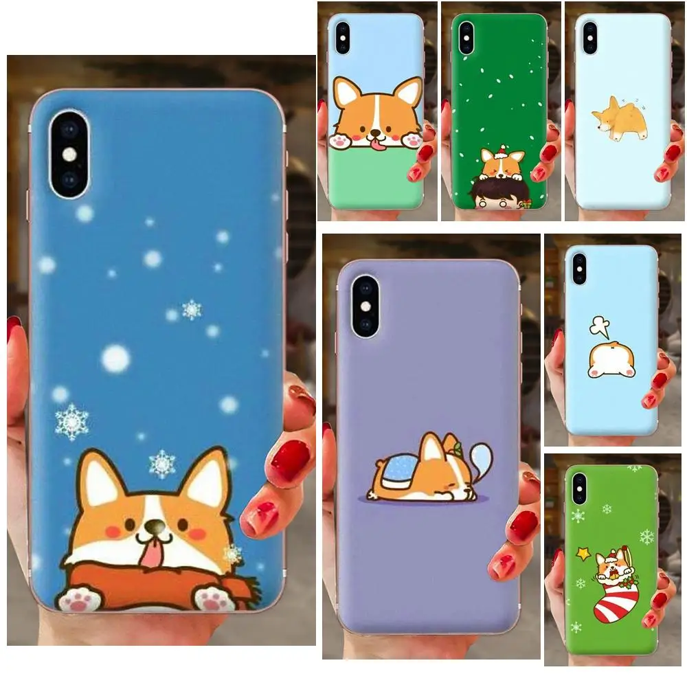 Мягкий ТПУ топ продаж для LG G2 G3 G4 G5 G6 G7 K4 K7 K8 K10 K12 K40 Mini Plus Stylus ThinQ 2016 2017 2018 Cute Corgi Cartoon Dog