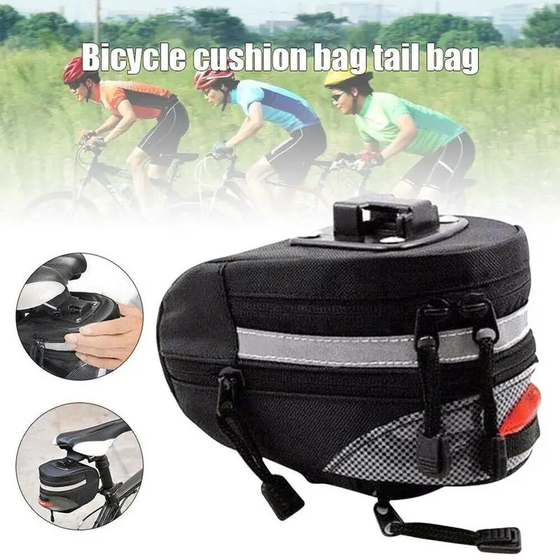 Велосипедные многофункциональные хвост пакет может быть использован в хвост светильник сумка под седло седельная сумка для езды на горном велосипеде, сумка