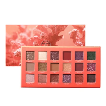 

18 Colors Long Lasting Glitter Eyeshadow Palette Shimmer Matte Eye Shadow Pressed Powder Eye Hot Eye Shadow New