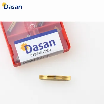 

10PCS MGMN300 F DC3020 Slotted metal carbide inserts, rotary turning tools, CNC carbide inserts, MGMN cutting tools