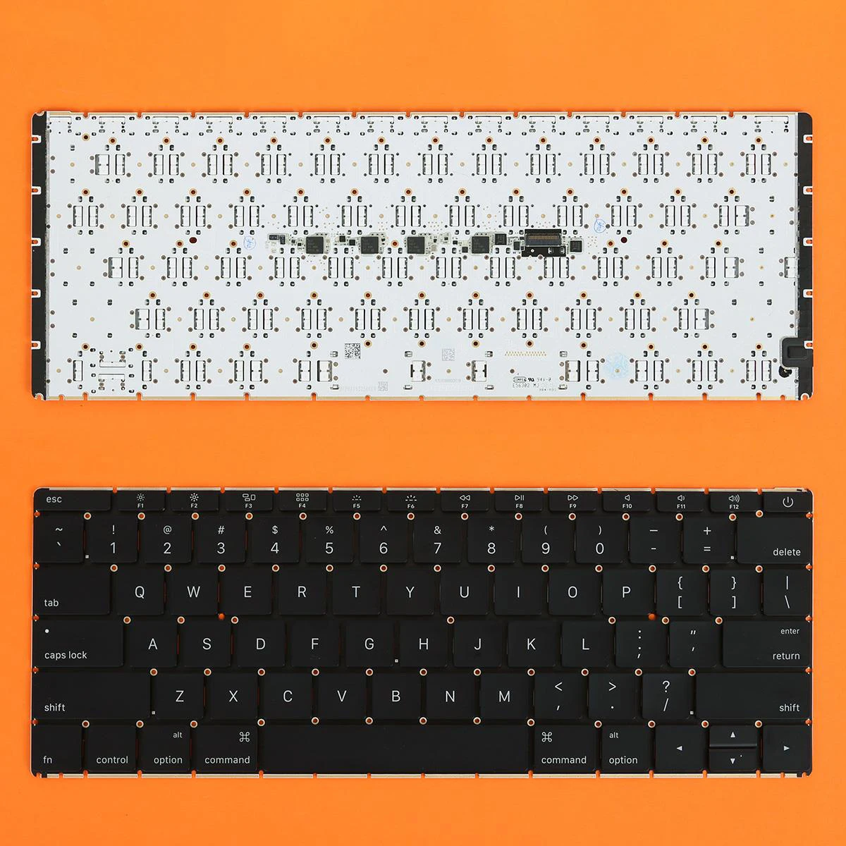 

US Keyboard For Apple MacBook Core M 2015 12" A1534 BLACK (With Backlit Board,Without Foil)