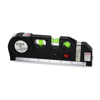 

630-680mm Wavelength Vertical Horizon Multipurpose Laser Level Measure Standard Laser Metric Ruler Level Meter Tripod Clamp