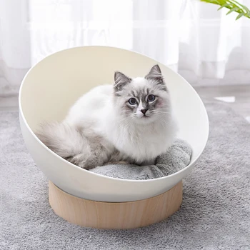 

Hot Sell Cat Bed House Round Pet Small Dogs Nest Warm Kennel Kittens Beds Window Indoor Home Mats Outdoor Travel Products