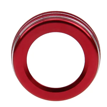 

Aluminum alloy Cover 0.9*0.3 inches Decorative Ring Trim Car Auto Volume Knob W176 W246