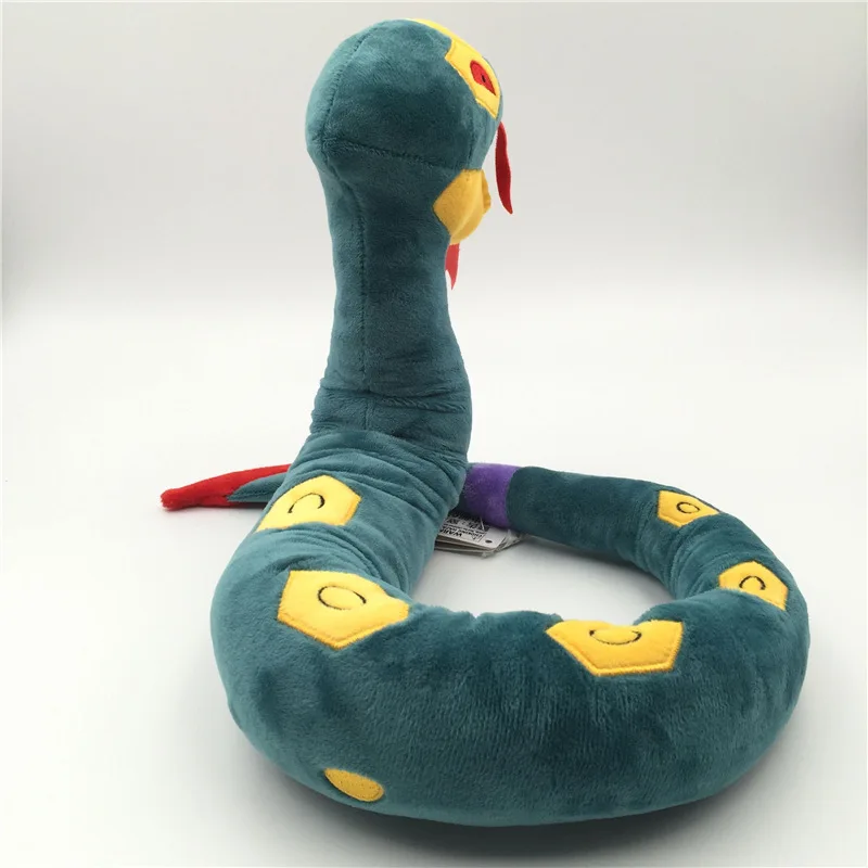 Новая высококачественная аниме Seviper 92 см плюшевая хабу змея мягкая игрушка мультфильм мягкая кукла