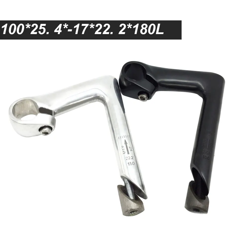 Bike Quill Stem Handlebar Riser 80 mm Extension 25.4 Diameter Universal Clamp Parts | Велотовары