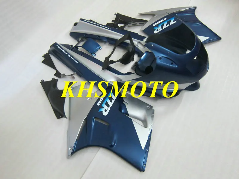 Комплект обтекателей на заказ для KAWASAKI Ninja ZZR1100 93 99 01 02 03 ZX11 1993 2001 2003 Синий