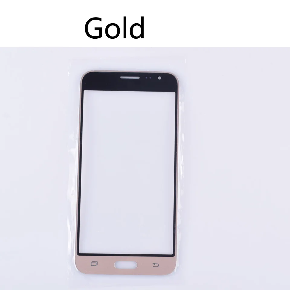 J320 для Samsung Galaxy J3 J320 J320F J320FN Сенсорный экран стекло передней панели объектива Внешний ЖК-дисплей Стекло 5,0 дюймов - Цвет: Gold-No tool