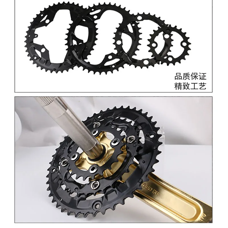 Mountain bike sprocket wheel 22T 32T 42T 44T bicycle sprocket wheel Chainring For Crankset m590 m430 Folding Bike