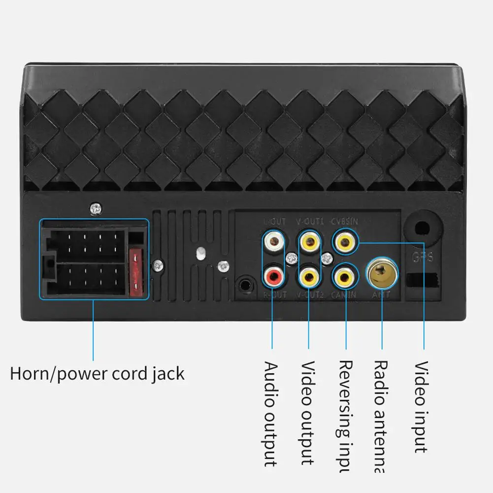 

2 Din HD Mp5 Player 7 Inch Bluetooth Stereo Radio Touch Screen Player Supports For IOS/ Android Phone Mirror Connection