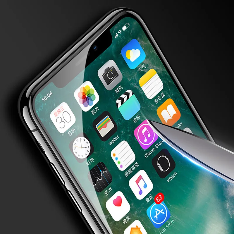 Закаленное стекло для iphone 11 Pro Max 11 Pro полное покрытие Защита экрана для iphone XS XR XS MAX 8 7 6 Plus защитное стекло