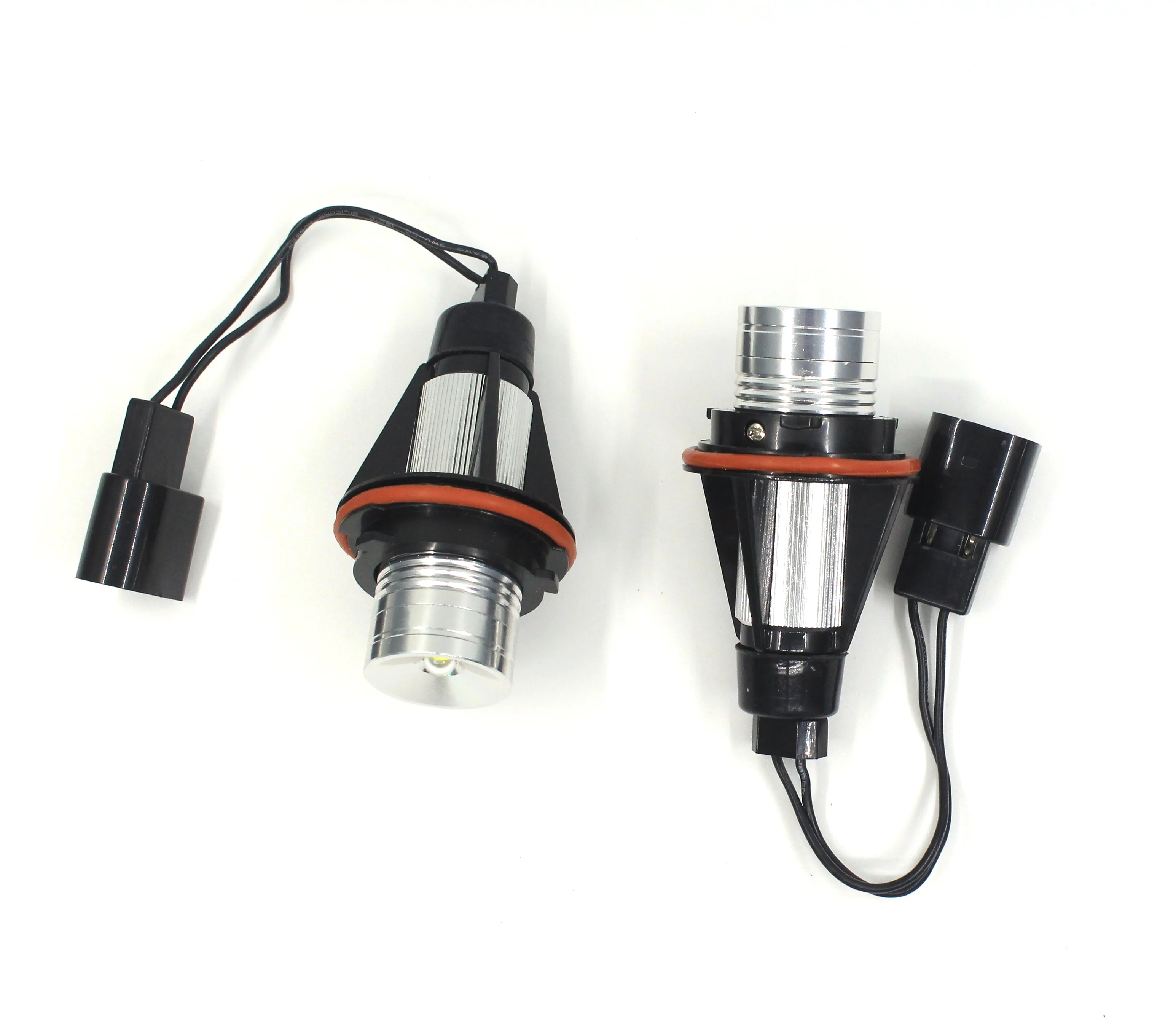 2X Angel Eye E39 5W светодиодный фонарь для автомобиля фары 12V 6000K декоративные лампы белый светодиодный светильник