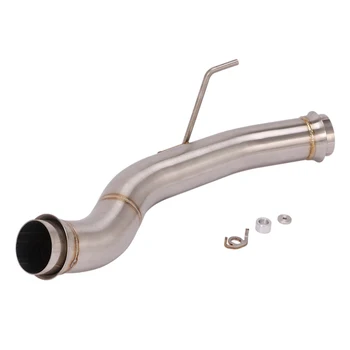 Slip On Motorcycle Exhaust Mid Link Pipe Middle Connect Tube Stainless Steel Modified For SUPER DUKE GT 2016-2020