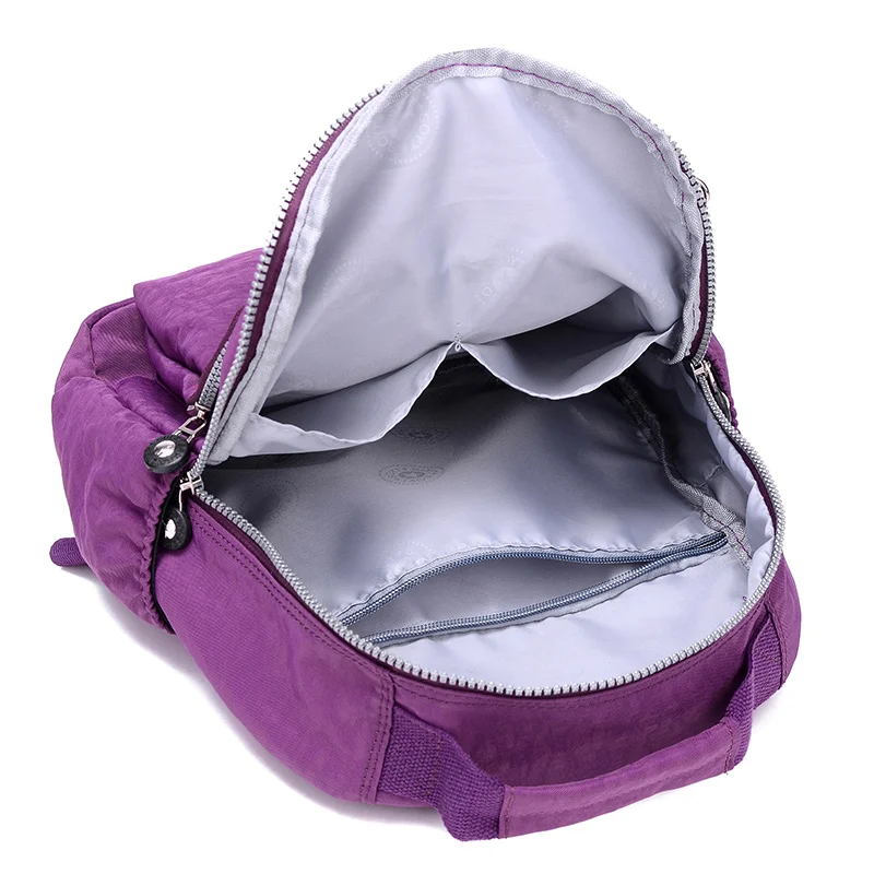Школьный рюкзак для девочек-подростков Mochila Feminina, женские рюкзаки, нейлоновый водонепроницаемый повседневный рюкзак для ноутбука, женский рюкзак