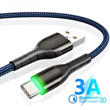 3A Tipo C Cavo di Ricarica Veloce USB Micro Cavo per Samsung S20 S10 9 Più Xiaomi mi10 9 Huawei P40 tipo Kabel per MacBook Microusb