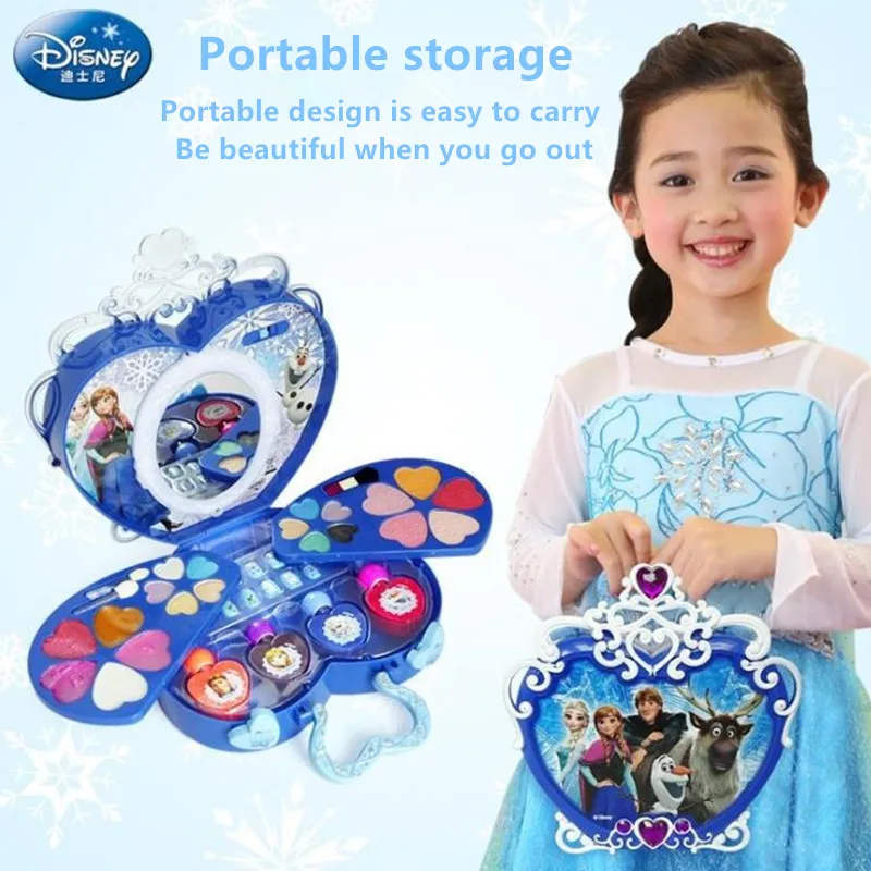 Детская косметика Disney Ice Snow Princess блестящая портативная косметичка для девочек