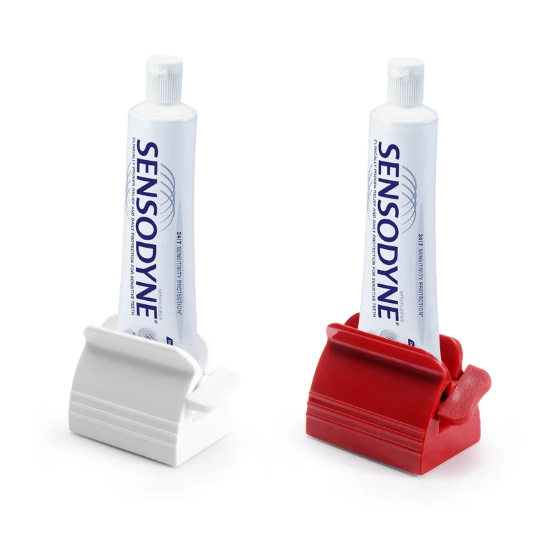 Multifunction Toothpaste Squeezer Facial Cleanser Press Dispenser Tube Cosmetic Rolling Squeezing Holder Oral Care Bathroom Tool