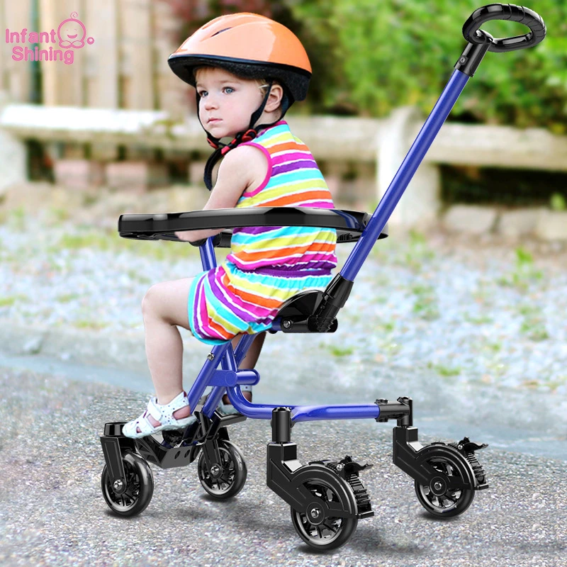 عربة أطفال خفيفة الوزن قابلة للطي للأطفال من سن 2 إلى 6 سنوات عربة أطفال بأربع عجلات مقاومة للسقوط Lightweight Stroller Aliexpress