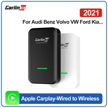 Carlinkit 3.0 беспроводной приемник CarPlay для автомобильного мультимедийного плеера, адаптер с кабелем, зарядное устройство, Bluetooth, автомобильный комплект, гарнитура с Европейским складом Carlinkit 3.0 беспроводной приемник CarPlay для автомобильного мультимедийного плеера, адаптер с кабелем, зарядное устройство, Bluetooth, автомобильный комплект, гарнитура с Европейским складом