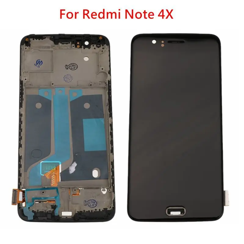 For Redmi Note 4X Global Version Touch Screen LCD Display Digitizer Assembly Set Replacement with Frame Xiaomi | Мобильные телефоны