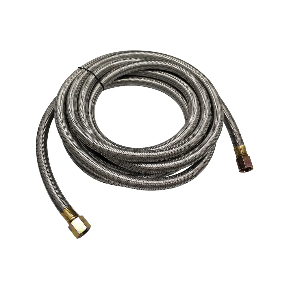 

The CSA of braided wire for connecting pipe of ebay5/8 propane gas oven is certified 16 FT gas pipe