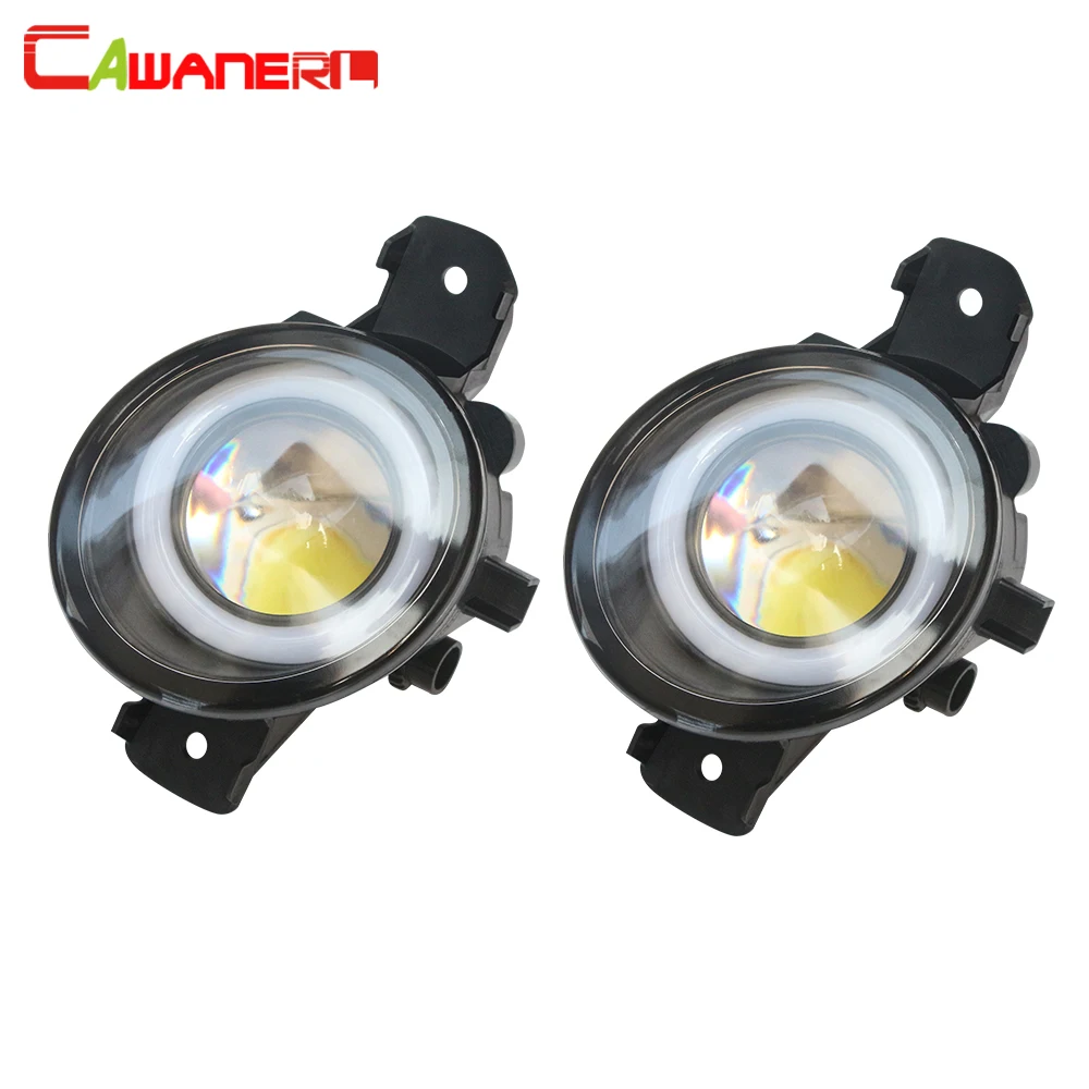 

Cawanerl For Nissan March 3 / III (K12) Hatchback 2003-2010 Car LED Bulb Fog Light Angel Eye Daytime Running Light 12V 2 Pieces