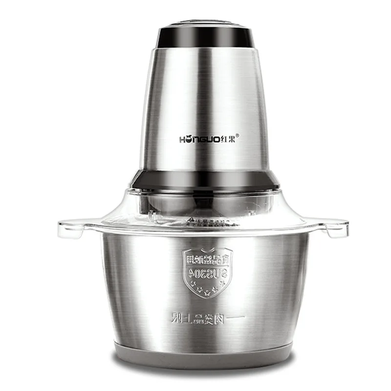 

Meat Grinder Household Electric Multi-functional Mixer Stainless Steel Mincing Machine Breaking Dish Infant Dietary Supplement L