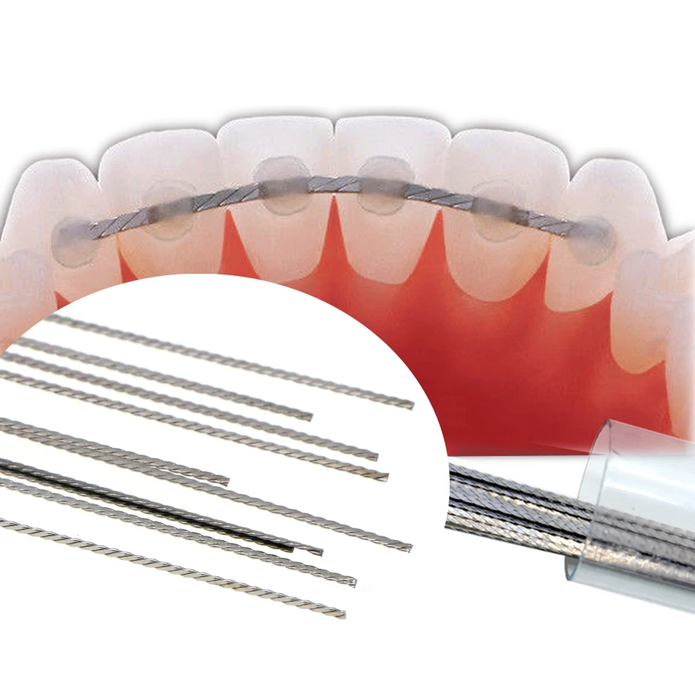 Dental Lingual Retainer Wires Orthodontic Arch Wire Stainless Steel