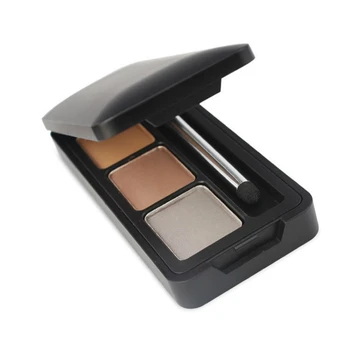 

No Logo 3 colors eyebrow kit with brush Cosmetic eyebrow powder eye brow palette Waterproof eyebrow enhancers Eyes Makeup Tools