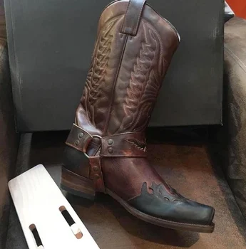 

Winter Fashion British Men Top Quality PU Leather Slip on Boots Breathable Chelsea Boots Male Casual Zapatos De Hombre D354