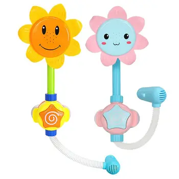 

Household Bathroom Cute Practical Shower Unique Durable Children Electric Sunflower Shape Shower