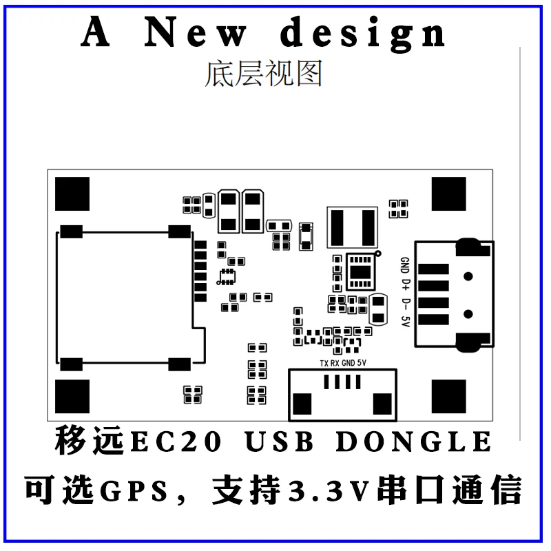 EC20 LTE USB DONGLE 4G Internet Stick Industrial PC PC Internet Industrial Grade Optional GPS