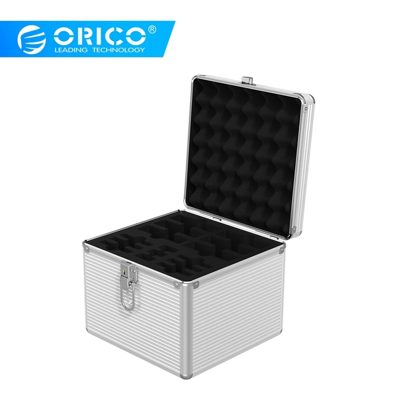 ORICO Aluminum 15 Bay Hard Drive Box Protection