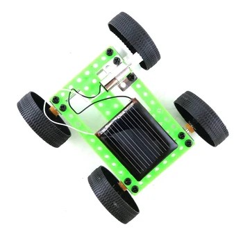 

Creative Kids Early Education DIY Solar Energy Car Science Experiment Puzzle Building Blocks Assembled Toy Physics Teaching Tool
