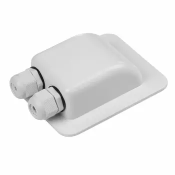 

Waterproof ABS Junction Box Double Cable Entry Gland For RV solar panel motorhomes campervans caravans boats