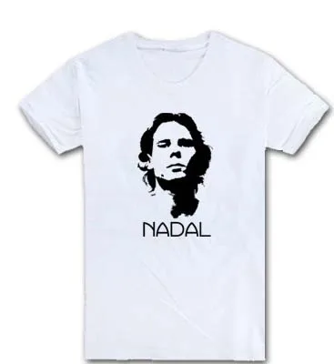 4 Новая мужская футболка Rafael Nadal Размер XS-3XL мужские футболки 0327-8 - Цвет: 4