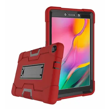 

Shockproof Tablet Cover For Samsung Galaxy Tab A 8.0 inch SM-T290 SM-T295 SM-T297 2019 Heavy Duty Silicone Armor Kickstand Case
