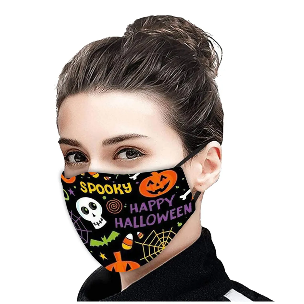 Маска для Хэллоуина с принтом тыквы 1 шт. маска маскарада и Рождества взрослых