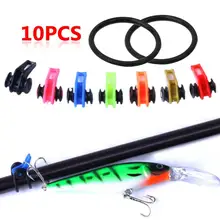 

10pcs/lot Plastic Fishing Hook Secure Keeper Holder Lure Accessories Jig Hooks Safe Keeping For Fishing Rod Tool Bait Casting