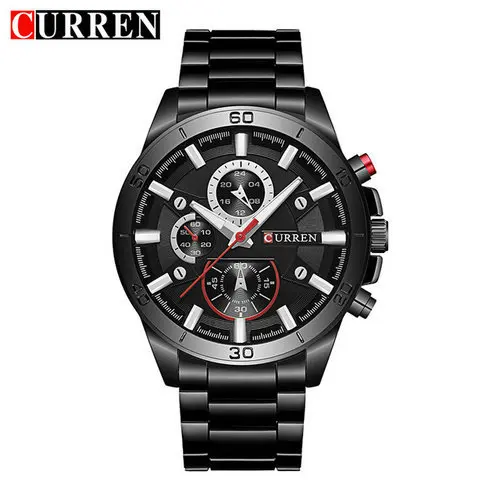 

Curren Karui En 8275 Multi-functional Steel Belt Men Casual Quartz Watch Business Watch
