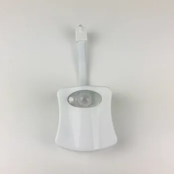 

PIR Motion Sensor Toilet Seat Night Light 8 Colors Automatic changeable Toilet WC Light