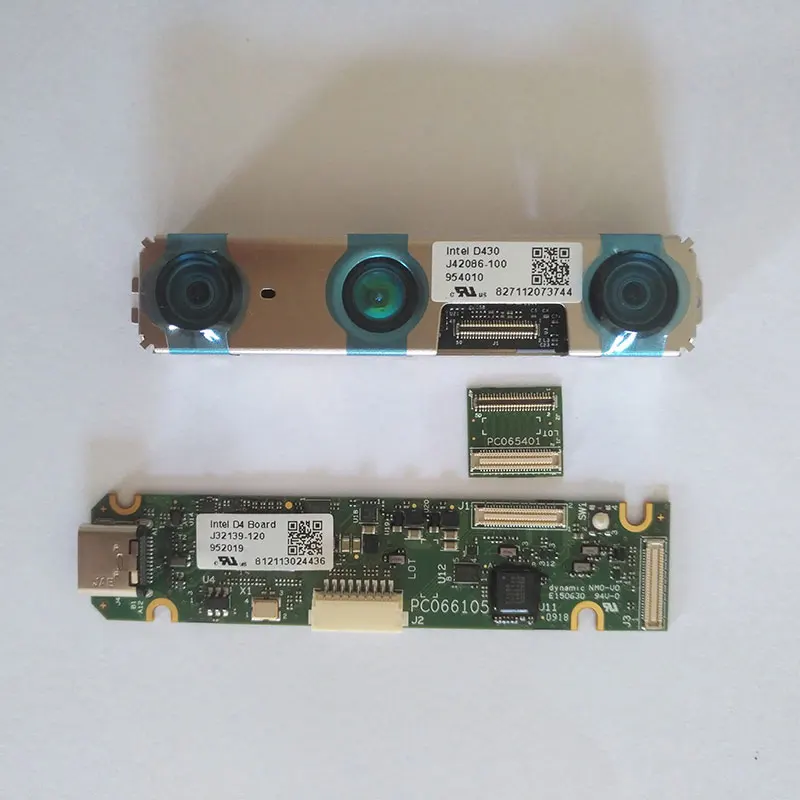 D430 Kit 1 комплект x Intel Realsense D415 D430 модуль комплект Камера модуль+ D400 В переменного тока, 50-pin Interposer+ D4 карта+ USB кабель - Цвет: D430 Kit