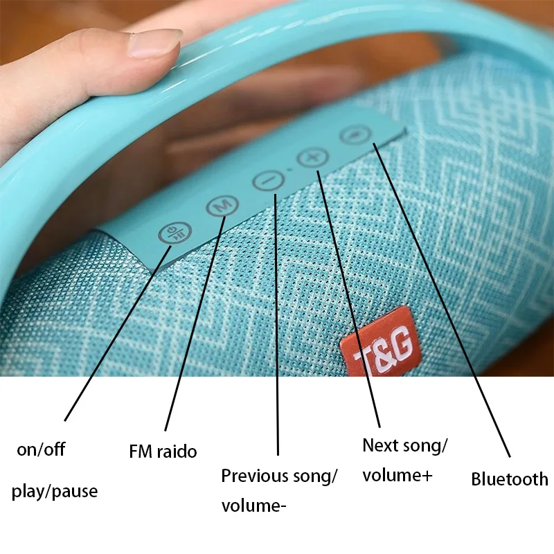 10 Вт Портативный Bluetooth спикер Открытый Водонепроницаемый стерео 3D сабвуфер беспроводной динамик с светодиодный светильник вспышки светильник ing TFcard