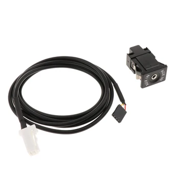 

USB Aux Switch socket Cable Adapter For Suzuki SX4 Grand Vitara 2007-2010
