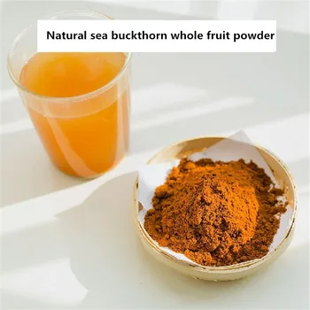 

100% Wild sea buckthorn fruit pur naturel argousier poudre d'argousier poudre de fruits powder 300g