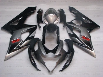 

Abs Fairing for GSXR 1000 2005 for Suzuki GSXR1000 Bodywork 2005 GSX-R1000 Fairings 2005 - 2006 K5 Black Silvery