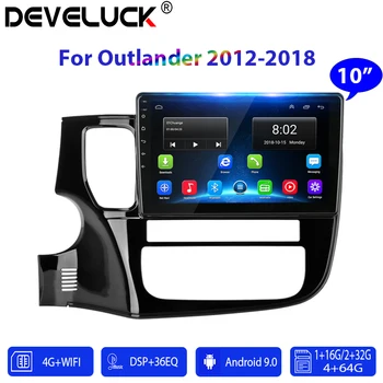 

Android 9 Car Radio For Mitsubishi Outlander 3 GF0W GG0W 2012-2018 4G+64G 2din Multimedia video player Navigation GPS DSP RDS