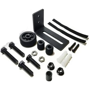 

8 in 1 Sliding Barn Door Floor Guides, Barn Door Guide for Bottom Adjustable