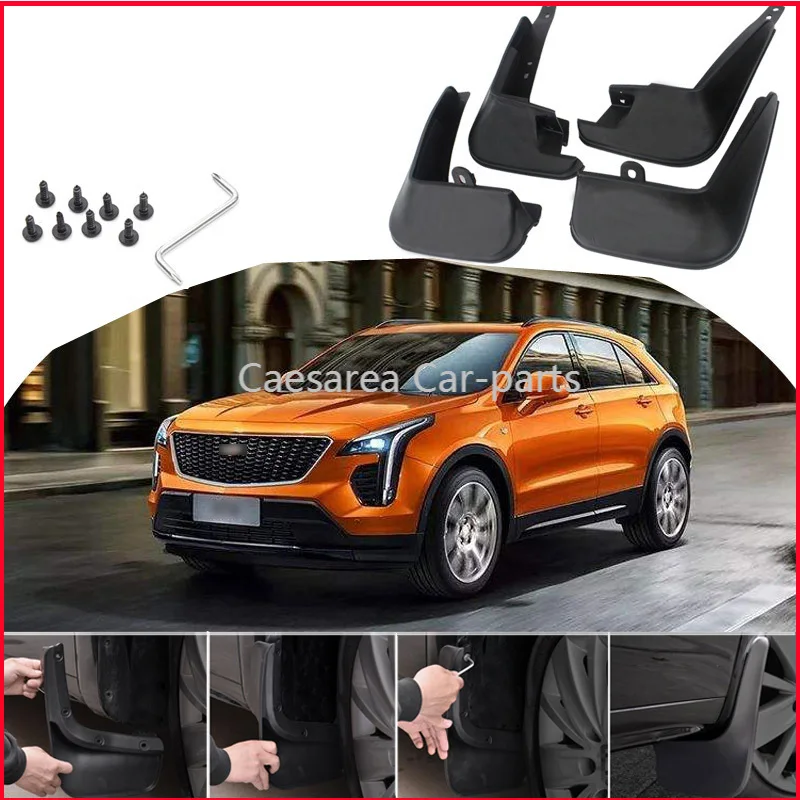4 шт. передние и задние щитки от грязи для Cadillac XT4 | Автомобили мотоциклы