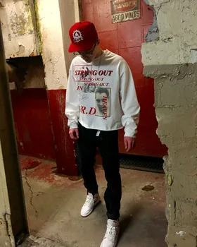 

Streetwear Loose ERD Long Sleeve T-Shirt High Street Skateboard Casual Loose E.R.D T Shirt Men Women 1:1 E.R.D Retro Top Tee